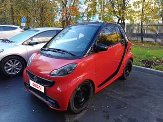 2014 Smart Fortwo II, красный, 1300000 рублей, вид 3