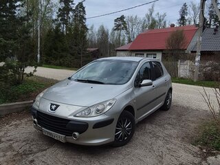 2006 Peugeot 307 I Рестайлинг, серый, 210000 рублей, вид 2