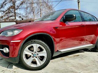 2008 BMW X6 35i 6-speed I (E71), красный, 1999000 рублей, вид 5