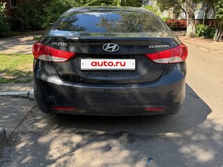 2011 Hyundai Elantra V (MD), чёрный, 710000 рублей, вид 4