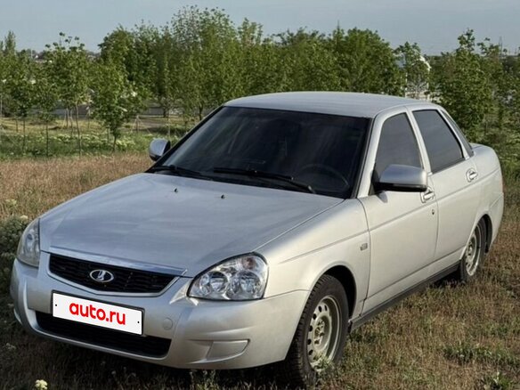 2008 Lada (ВАЗ) Priora I, серебристый, 350000 рублей