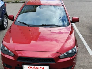 2008 Mitsubishi Lancer X, красный, 525000 рублей, вид 1