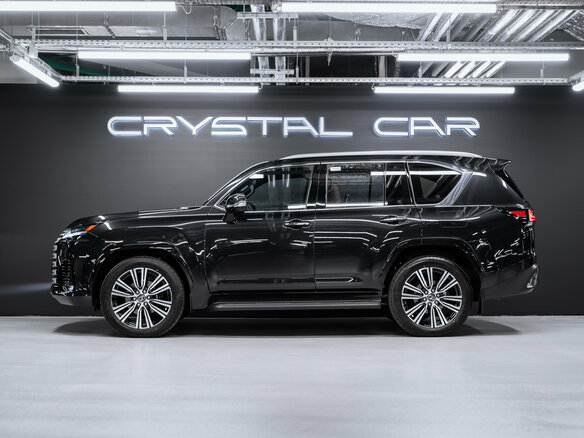 2026 Lexus LX 500d IV, чёрный - вид 7