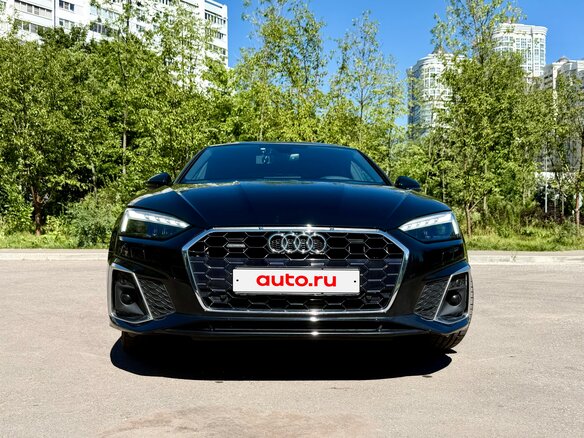2022 Audi A5 Sportback 40 TFSI II (F5) Рестайлинг, чёрный, 4800000 рублей - вид 1