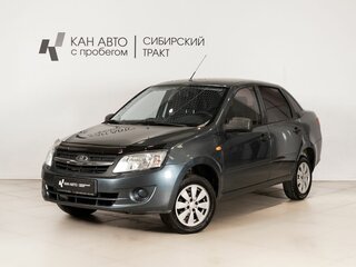 2014 Lada (ВАЗ) Granta I, синий, 302800 рублей, вид 1