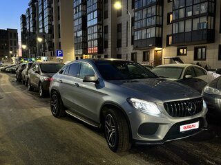 2015 Mercedes-Benz GLE Coupe 400 I (C292), серебристый, 3700000 рублей, вид 4