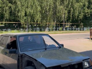 2001 Lada (ВАЗ) 2109, серебристый, 95000 рублей, вид 1