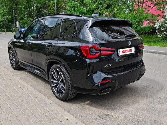 2021 BMW X3 30d xDrive III (G01) Рестайлинг, чёрный - вид 5