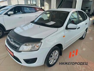 2016 Lada (ВАЗ) Granta I, белый, 399000 рублей, вид 1