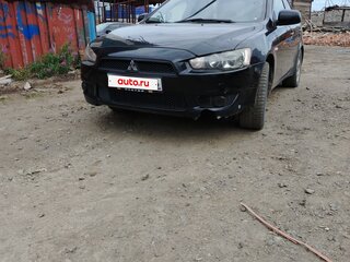 2007 Mitsubishi Lancer X, чёрный, 680000 рублей, вид 3