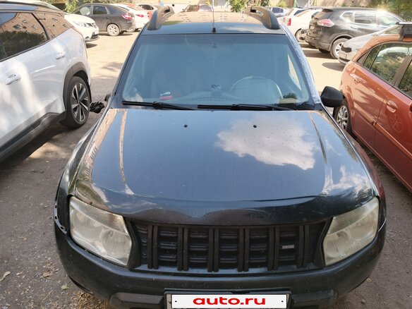 2013 Renault Duster I, чёрный