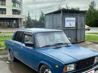 2004 Lada (ВАЗ) 2107, синий, 95000 рублей, вид 5