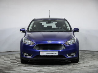 2016 Ford Focus III Рестайлинг, синий, 787777 рублей, вид 2