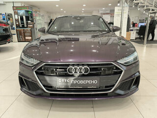 2019 Audi A7 55 TFSI II (4K), фиолетовый, 4780000 рублей, вид 2