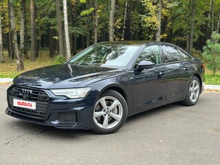 2019 Audi A6 45 TFSI V (C8), синий, 3850000 рублей, вид 2