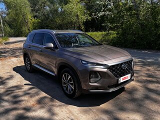 2018 Hyundai Santa Fe IV, коричневый, 2550000 рублей, вид 3