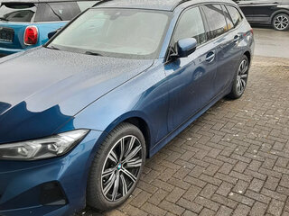 2023 BMW 3 серии 318i VII (G2x) Рестайлинг, синий, 3506180 рублей, вид 3