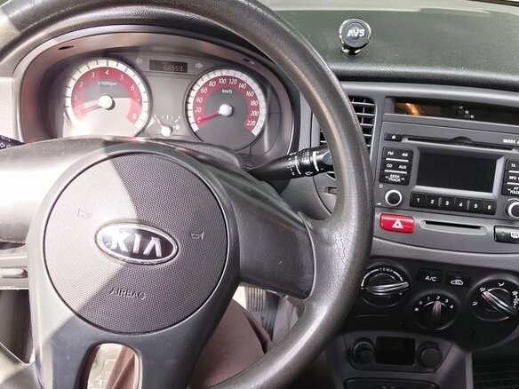 2010 Kia Rio II Рестайлинг, оранжевый, 570000 рублей - вид 7