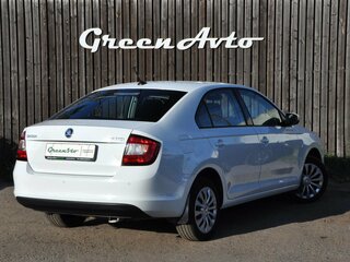 2017 Skoda Rapid I Рестайлинг, белый, 1170000 рублей, вид 5