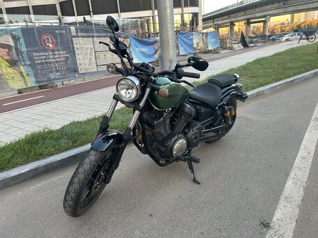 2017 Yamaha XV950 Bolt, зелёный, 650000 рублей, вид 1