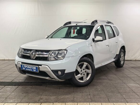 2017 Renault Duster I Рестайлинг, белый, 940000 рублей