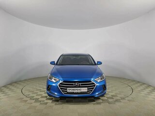 2017 Hyundai Elantra VI (AD), синий, 1020000 рублей, вид 2