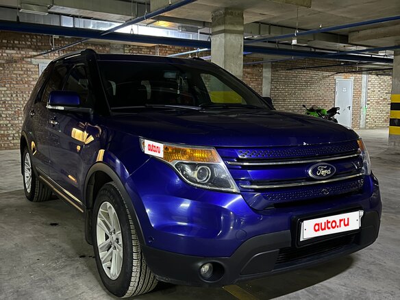 2012 Ford Explorer V, синий, 1650000 рублей - вид 2