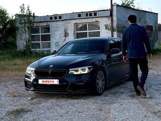 2019 BMW 5 серии 530i VII (G30/G31/G38), чёрный, 2400000 рублей, вид 2