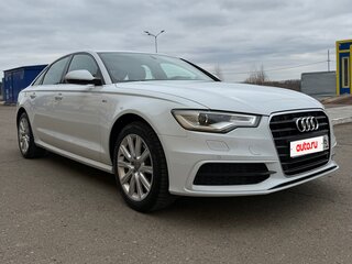 2013 Audi A6 IV (C7), белый, 2350000 рублей, вид 2