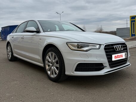 2013 Audi A6 IV (C7), белый, 2350000 рублей, вид 2