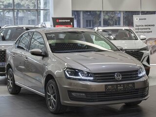2019 Volkswagen Polo V Рестайлинг, бежевый, 1099000 рублей, вид 1
