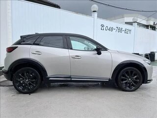 2023 Mazda CX-3 I Рестайлинг, серый, 1210017 рублей, вид 4