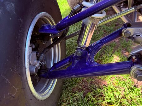 2005 Yamaha Raptor YFM350, синий, 600000 рублей, вид 5