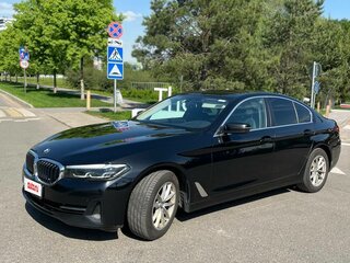 2021 BMW 5 серии 520d xDrive VII (G30/G31/G38) Рестайлинг, чёрный, 3900000 рублей, вид 2