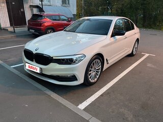 2017 BMW 5 серии 520d xDrive VII (G30/G31/G38), белый, 3490000 рублей, вид 1