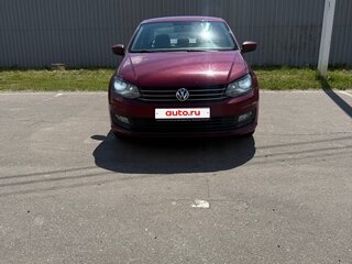 2017 Volkswagen Polo V Рестайлинг, пурпурный, 920000 рублей, вид 1