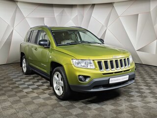 2012 Jeep Compass I Рестайлинг, зелёный, 919000 рублей, вид 3