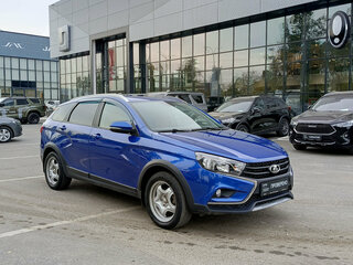 2021 Lada (ВАЗ) Vesta SW Cross I, синий, 1029000 рублей, вид 3