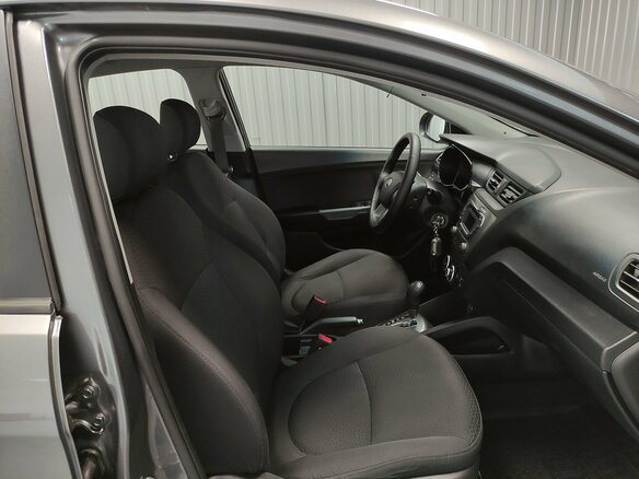 2012 Kia Rio 4-speed III, серый, 897000 рублей - вид 8