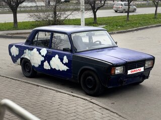 2007 Lada (ВАЗ) 2107, синий, 90000 рублей, вид 1