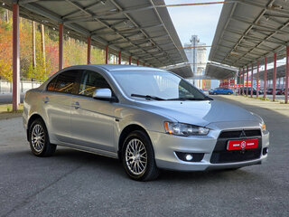 2010 Mitsubishi Lancer X, серебристый, 699900 рублей, вид 2