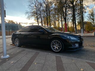 2007 Mazda 6 II (GH), чёрный, 910000 рублей, вид 3