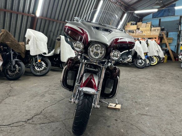 2014 Harley-Davidson Electra Glide, пурпурный, 1640000 рублей - вид 7