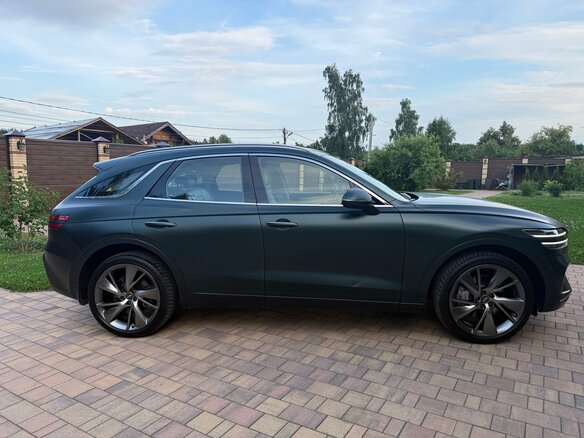 2021 Genesis GV70 I, зелёный, 4550000 рублей - вид 2