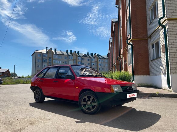 1995 Lada (ВАЗ) 2109, красный, 330000 рублей - вид 12