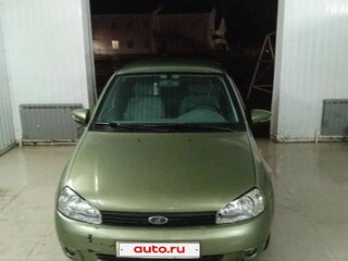2008 Lada (ВАЗ) Kalina I, зелёный, 270000 рублей, вид 1