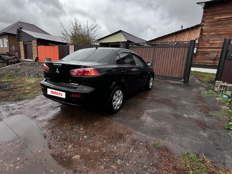 2008 Mitsubishi Lancer X, чёрный, 570000 рублей, вид 5