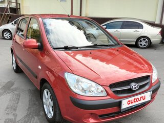 2008 Hyundai Getz I Рестайлинг, красный, 589300 рублей, вид 3
