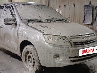 2012 Lada (ВАЗ) Granta I, серебристый, 190000 рублей, вид 3