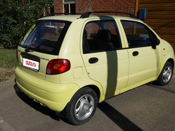 2007 Daewoo Matiz I Рестайлинг, жёлтый, 215000 рублей - вид 1